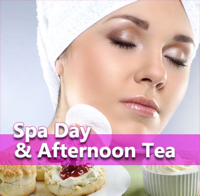 Spa Day + Afternoon Tea .